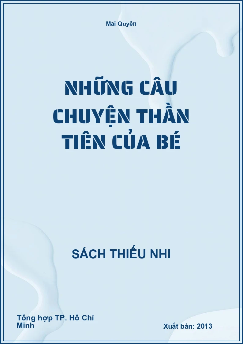 Những Câu Chuyện Thần Tiên Của Bé