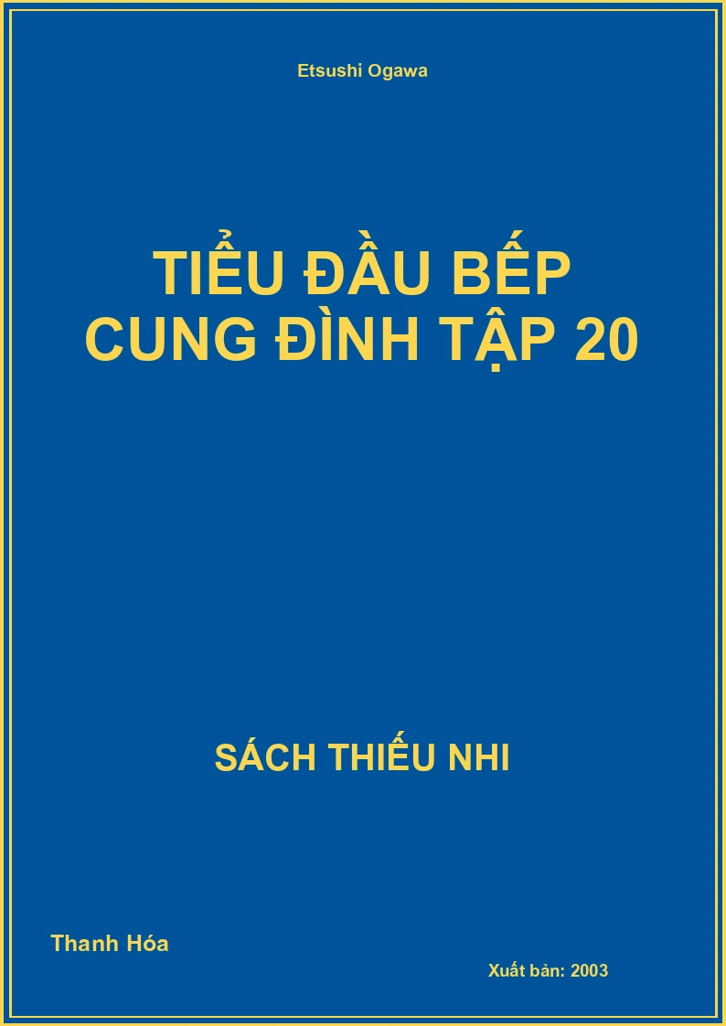 Tiểu Đầu Bếp Cung Đình Tập 20
