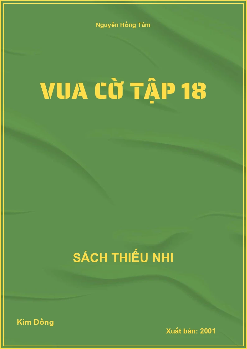 Vua Cờ Tập 18