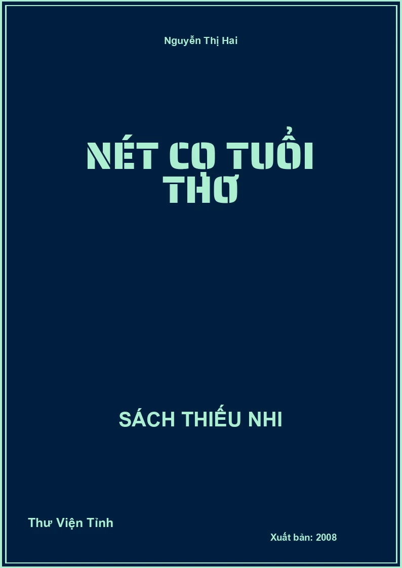 Nét Cọ Tuổi Thơ