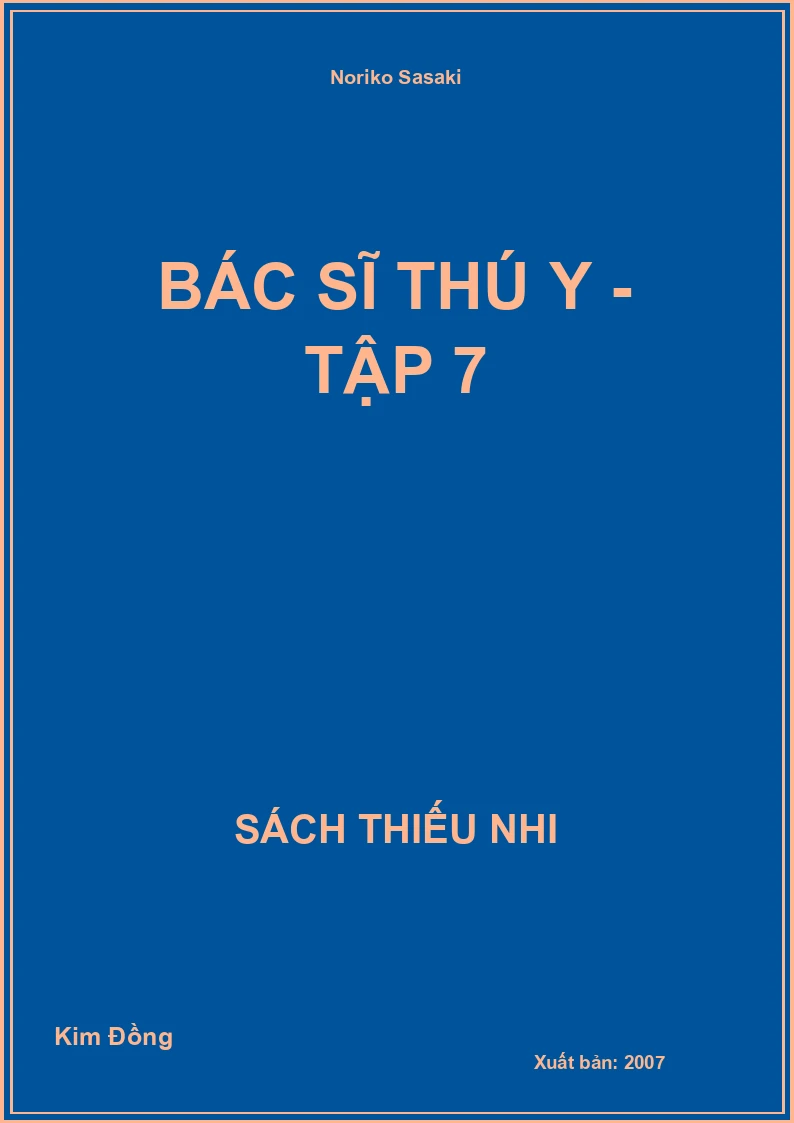 Bác Sĩ Thú Y - tập 7