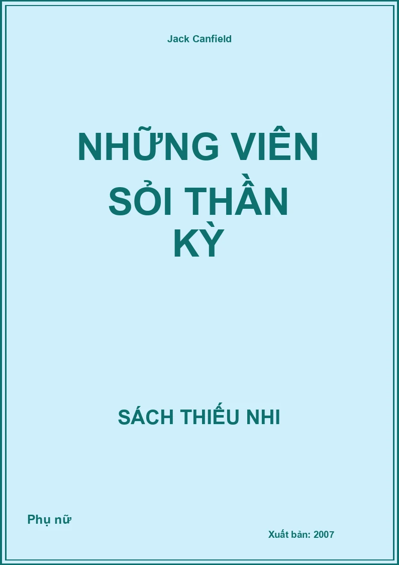 Những viên sỏi thần kỳ