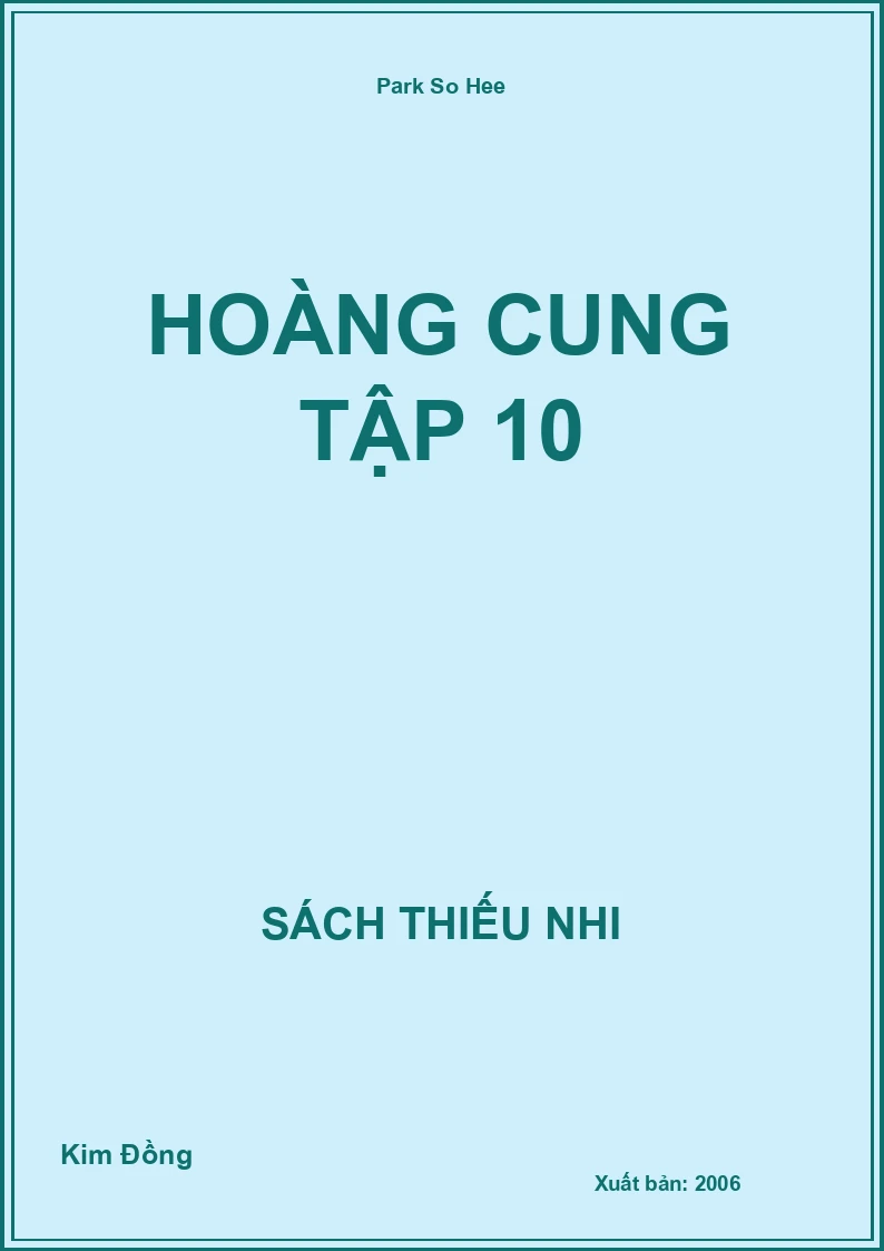 Hoàng Cung Tập 10
