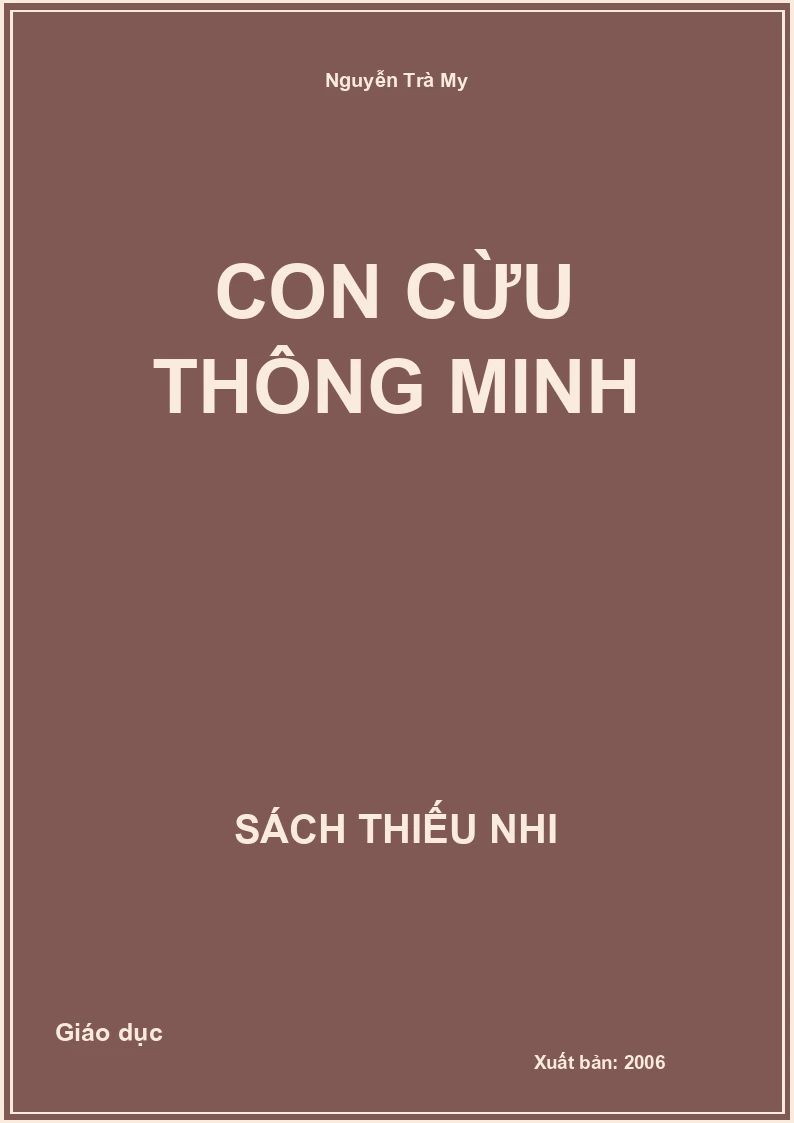 Con Cừu Thông Minh
