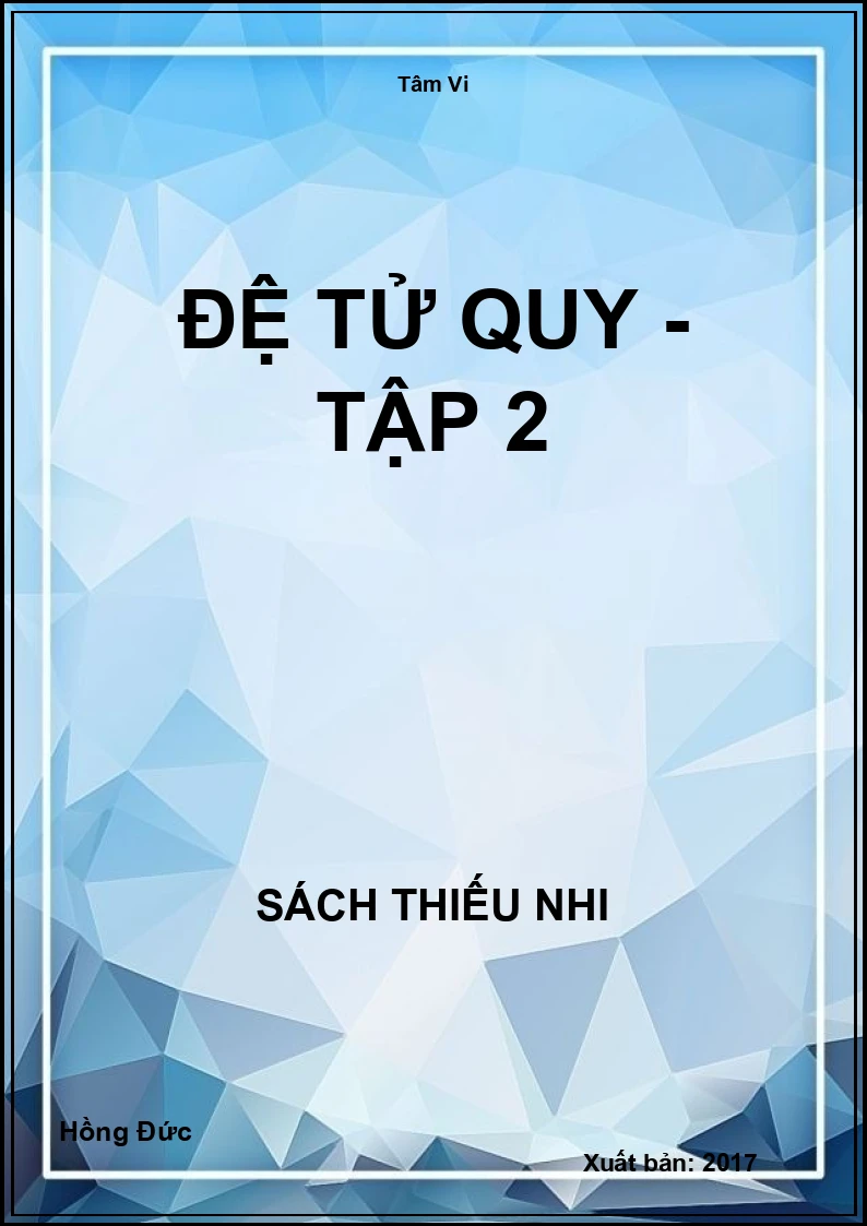Đệ tử quy - tập 2