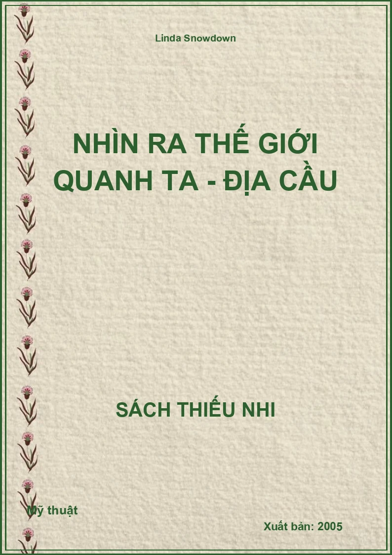 Nhìn Ra Thế Giới Quanh Ta - Địa Cầu