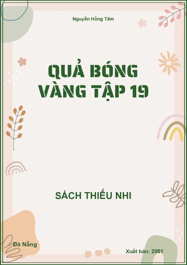 Quả Bóng Vàng Tập 19