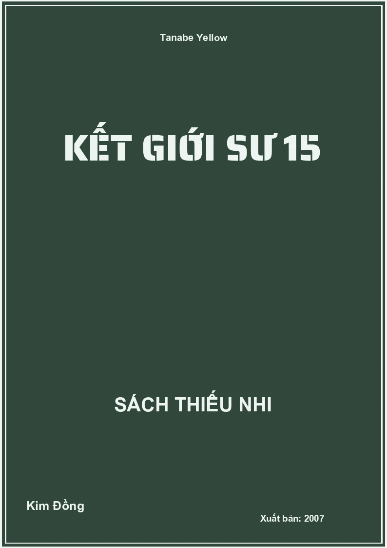 Kết Giới Sư 15