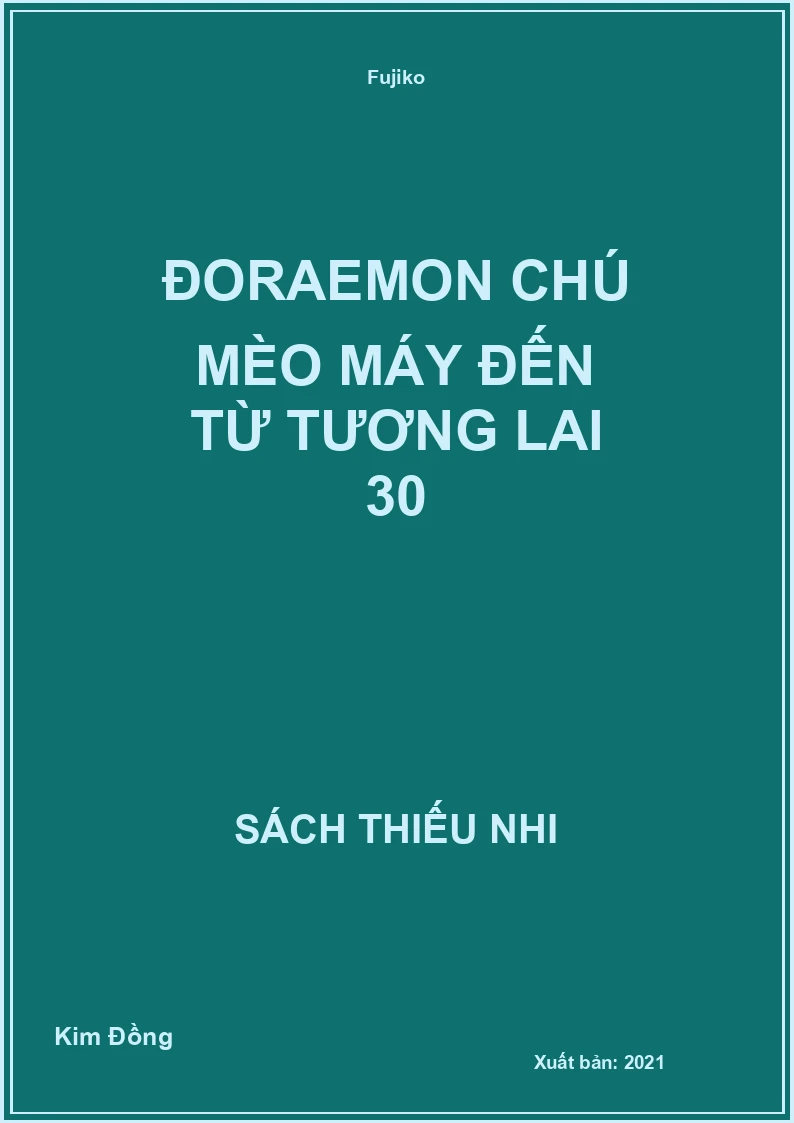 Đoraemon Chú Mèo Máy Đến Từ Tương Lai 30