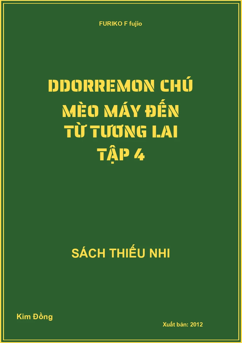 Doraemon chú mèo máy đến từ tương lai Tập 4