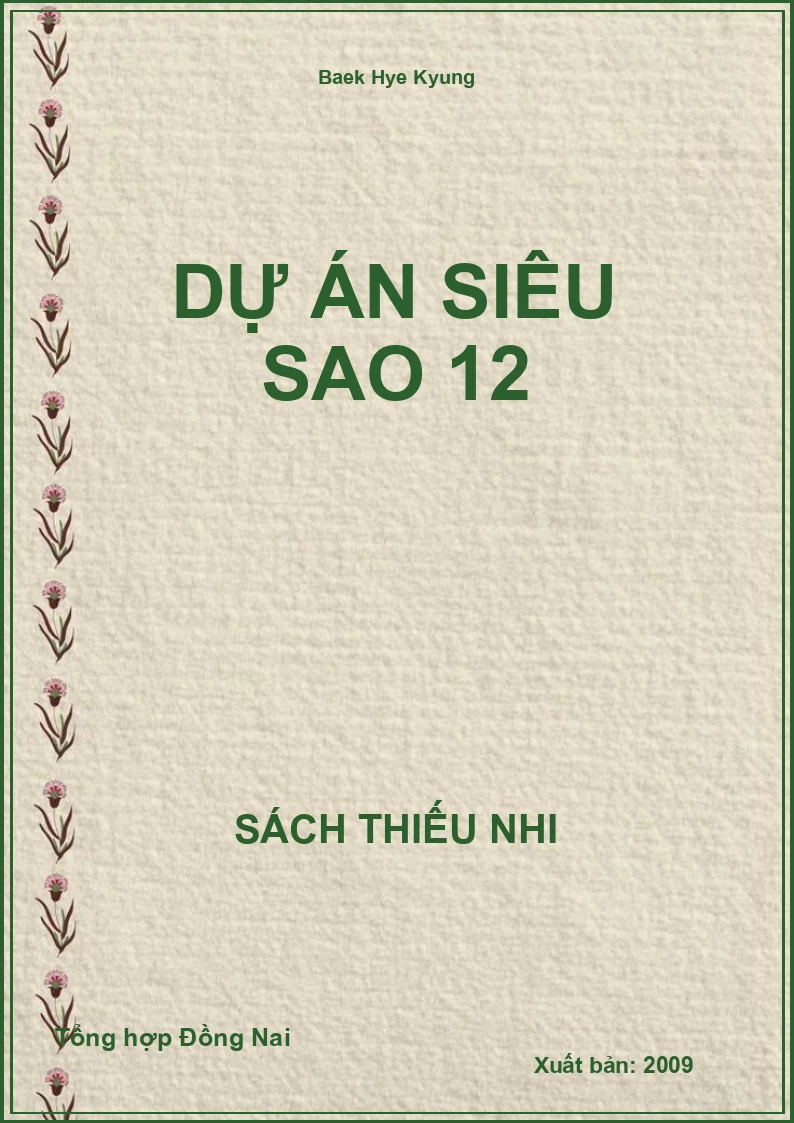 Dự Án Siêu Sao 12