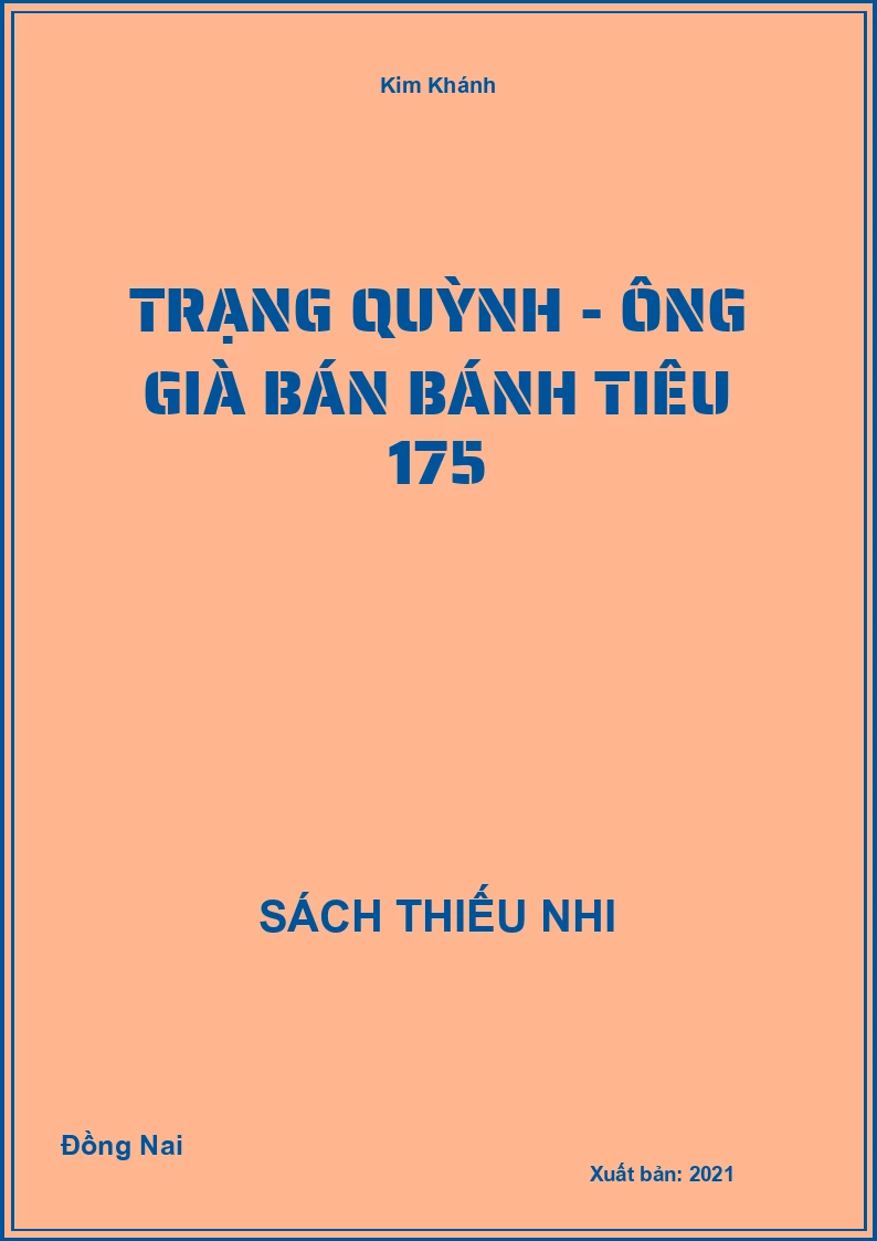Trạng Quỳnh - ông già bán bánh tiêu 175