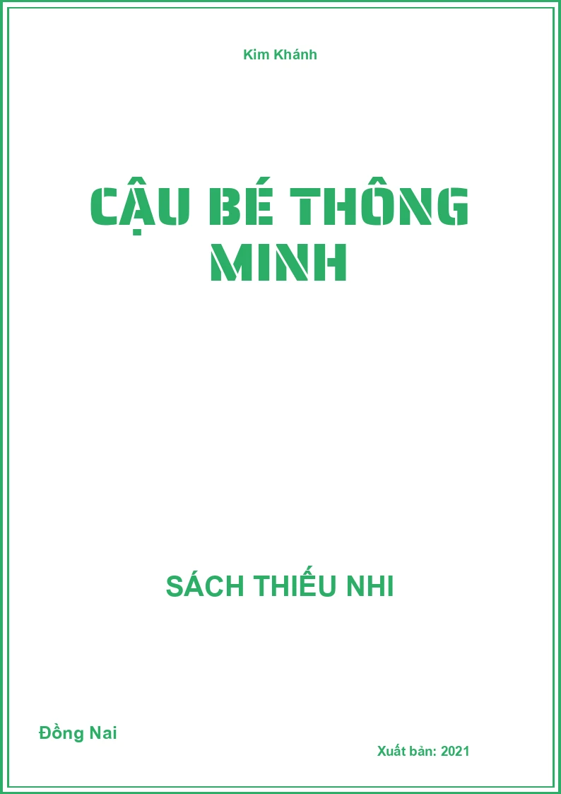 Cậu Bé Thông Minh