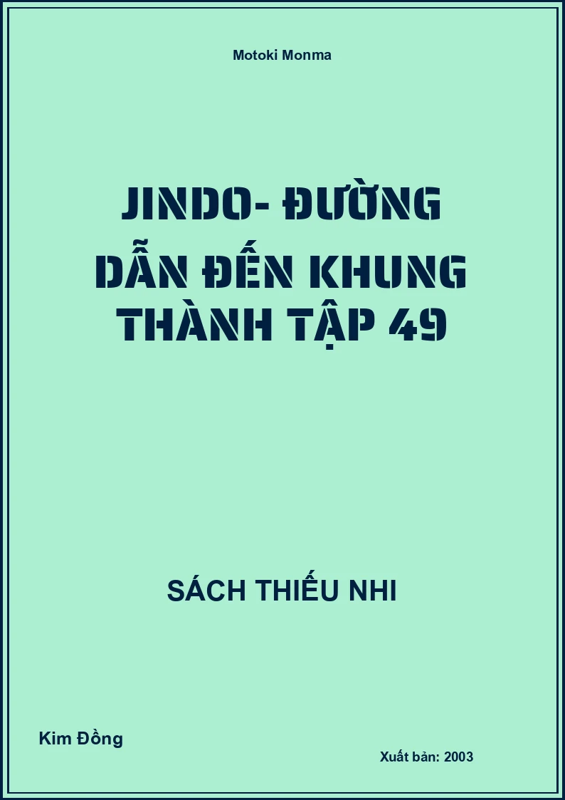 Jindo- đường dẫn đến khung thành tập 49