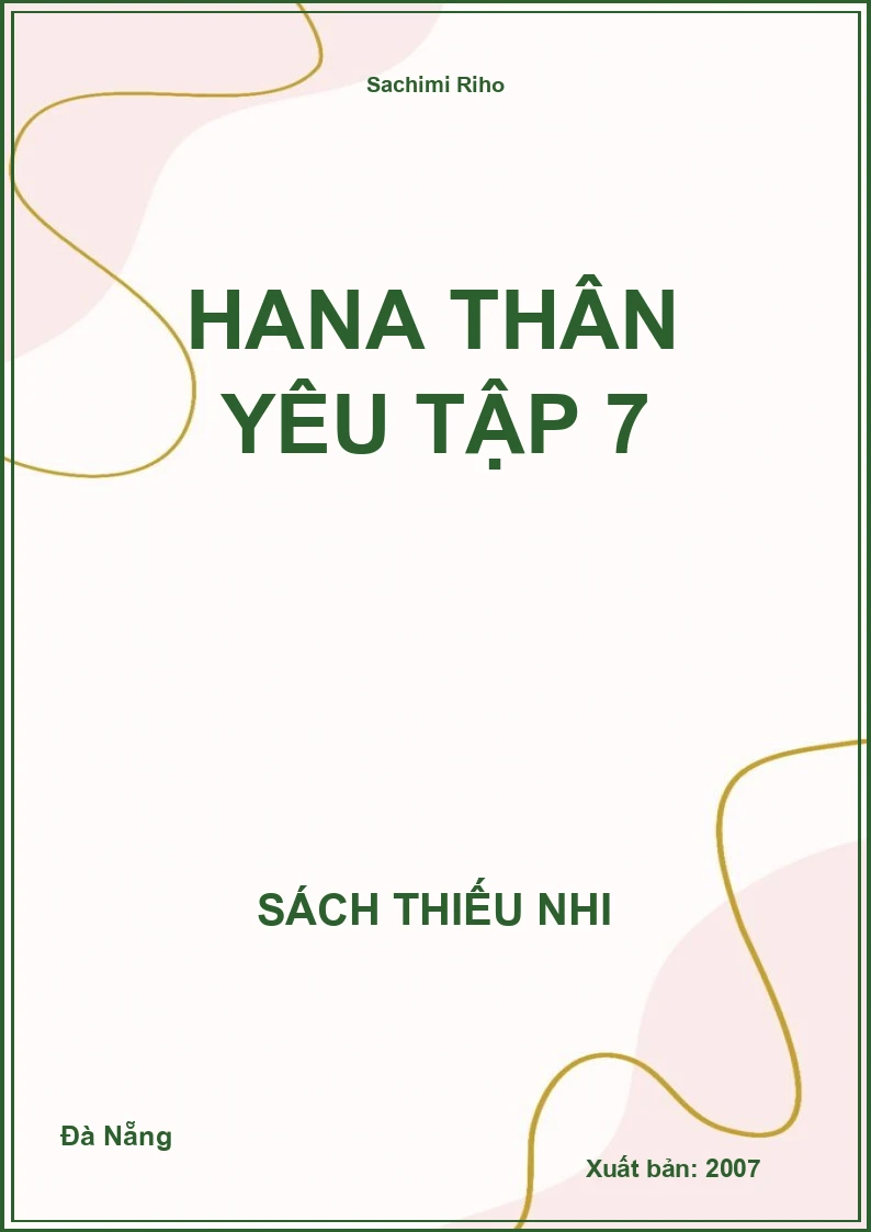 Hana Thân Yêu Tập 7