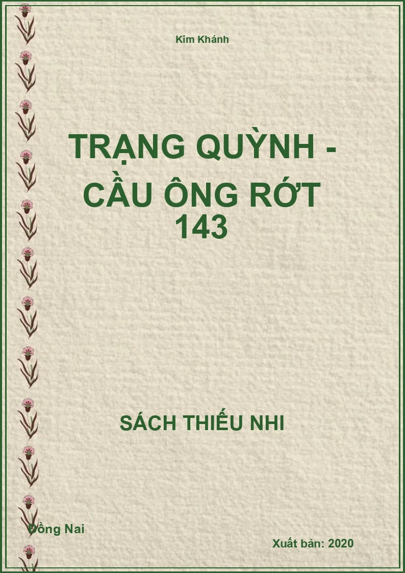 Trạng Quỳnh - Cầu ông rớt 143