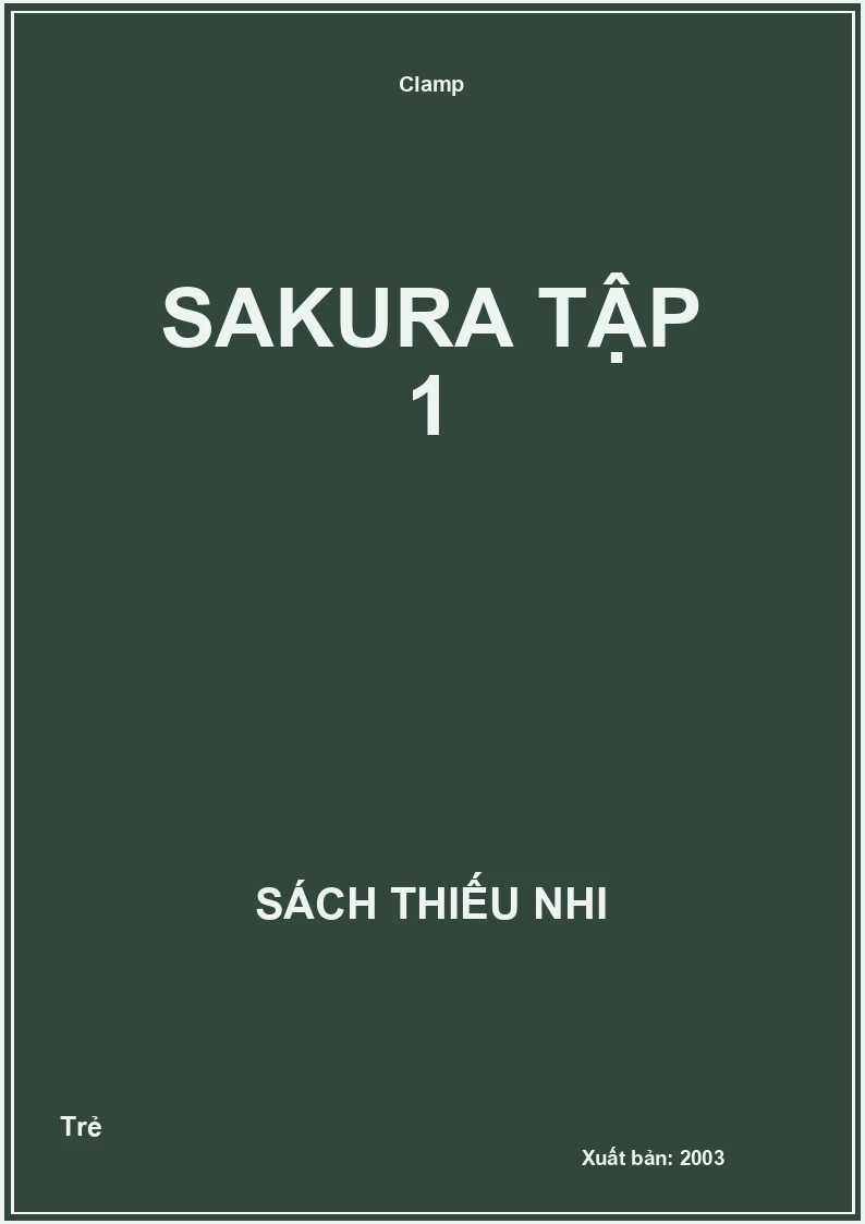 Sakura Tập 1