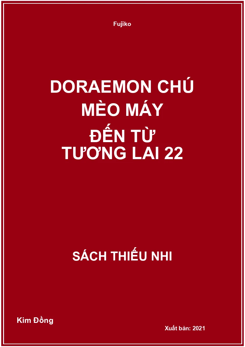 Doraemon Chú Mèo Máy Đến Từ Tương Lai 22