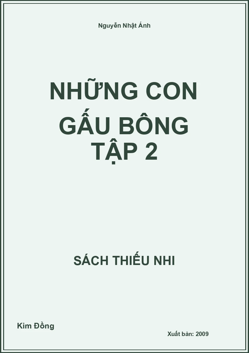 Những Con Gấu Bông Tập 2