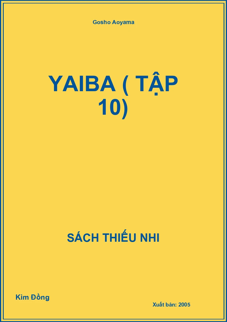 Yaiba ( Tập 10)