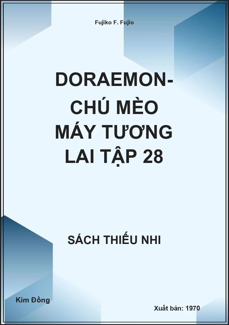 Doraemon- Chú Mèo Máy Tương Lai Tập 28