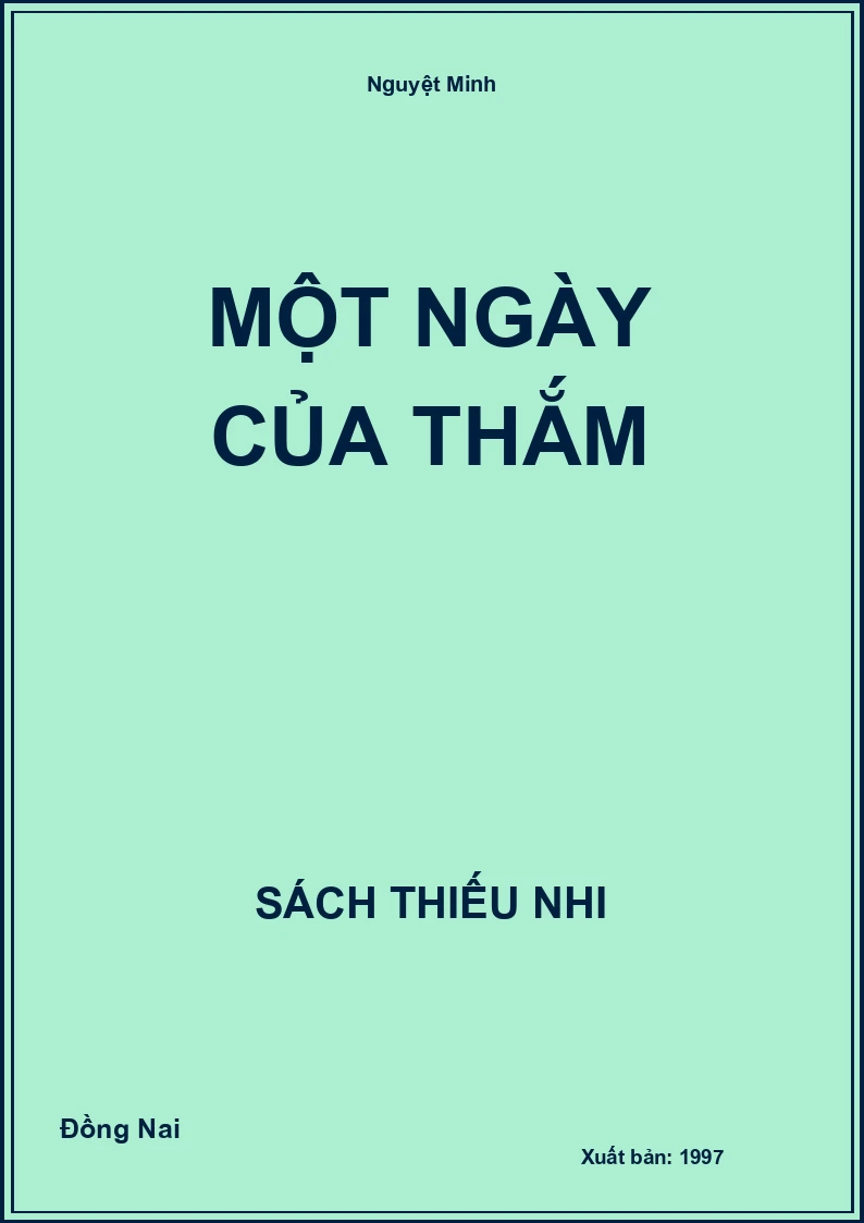 Một Ngày Của Thắm
