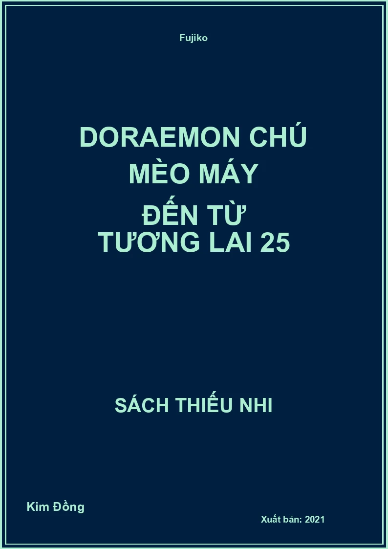 Doraemon Chú Mèo Máy Đến Từ Tương Lai 25