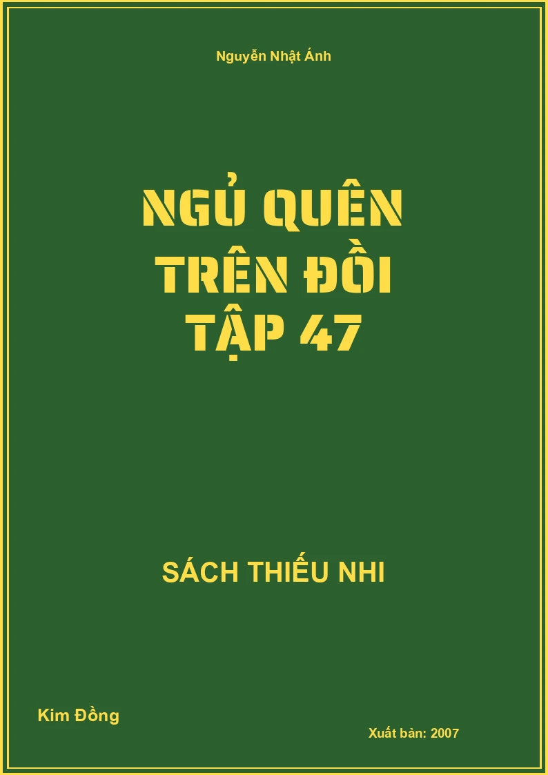 Ngủ Quên Trên Đồi Tập 47
