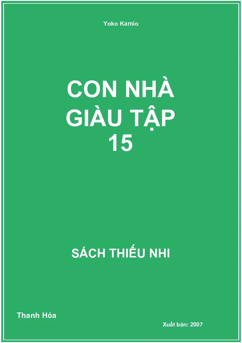 Con Nhà Giàu Tập 15