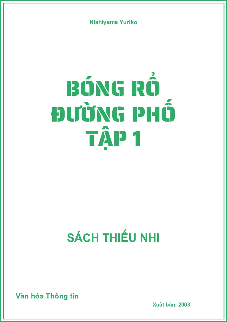 Bóng Rổ Đường Phố Tập 1