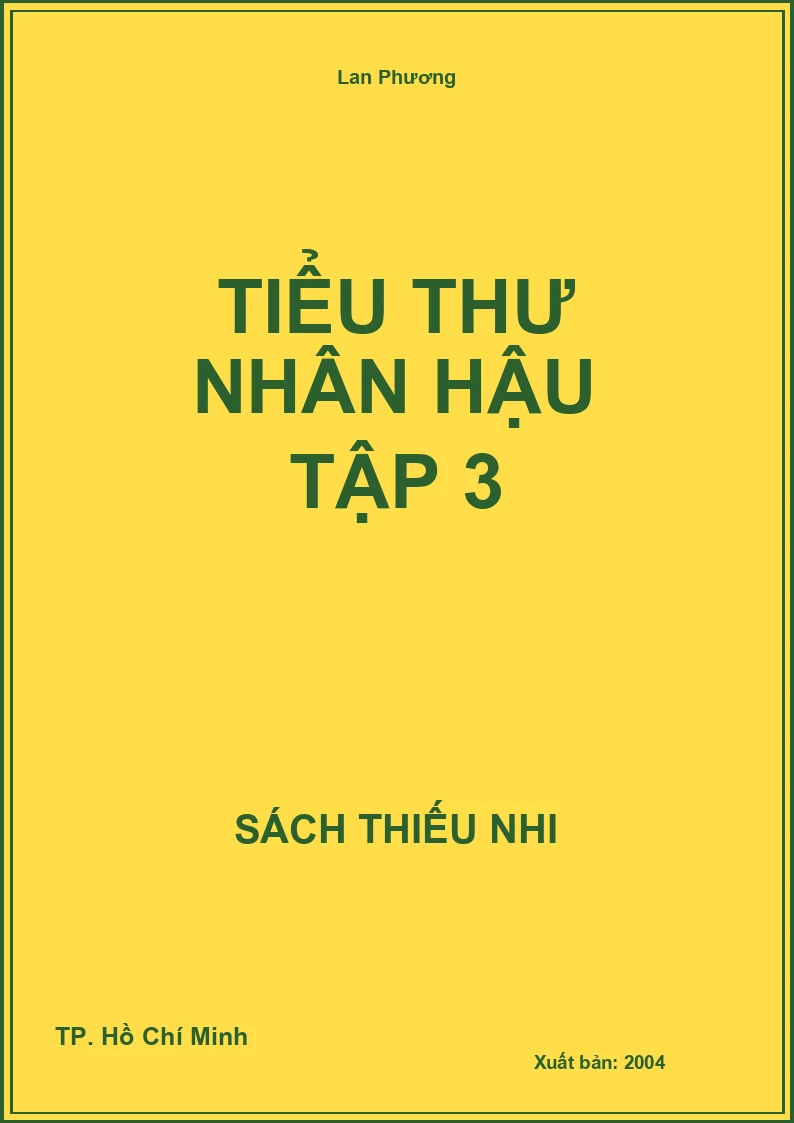 Tiểu Thư Nhân Hậu Tập 3