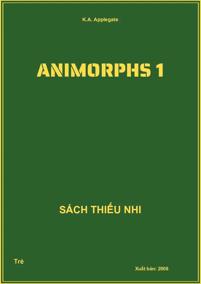 Animorphs 1