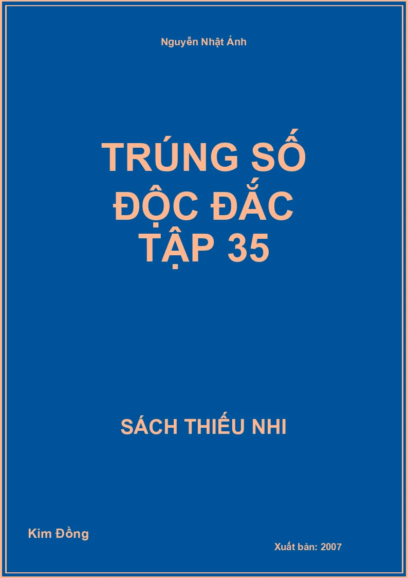 Trúng Số Độc Đắc Tập 35