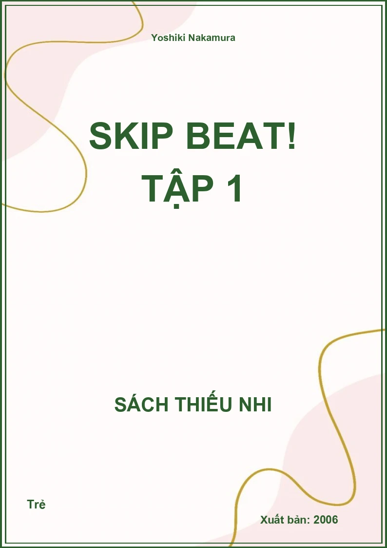 Skip Beat! Tập 1