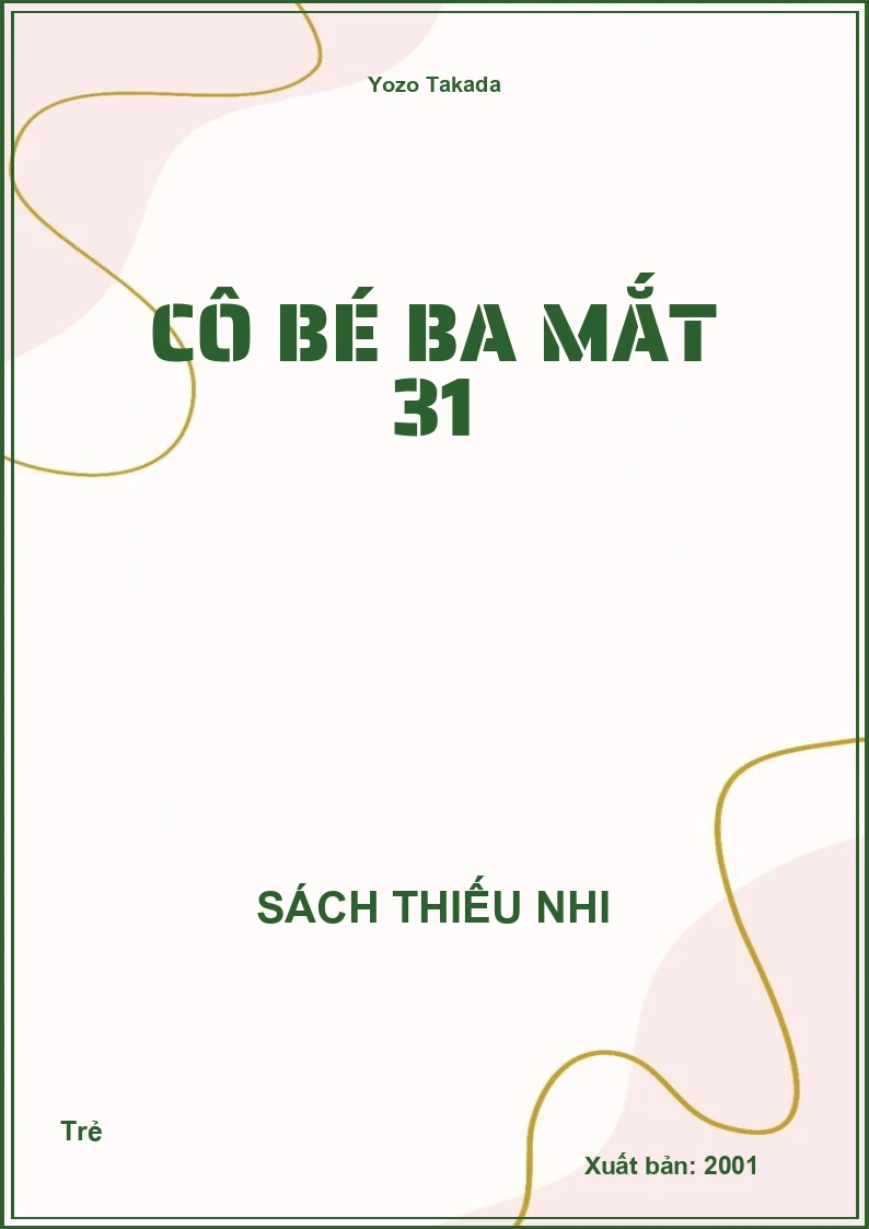 Cô Bé Ba Mắt 31