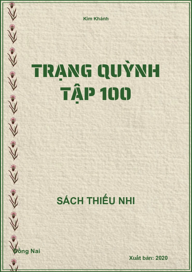 Trạng Quỳnh tập 100
