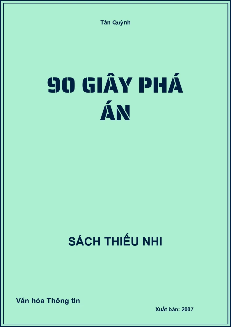 90 Giây Phá Án