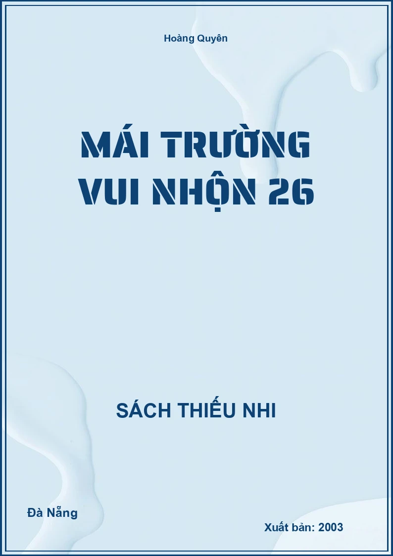 Mái Trường Vui Nhộn 26