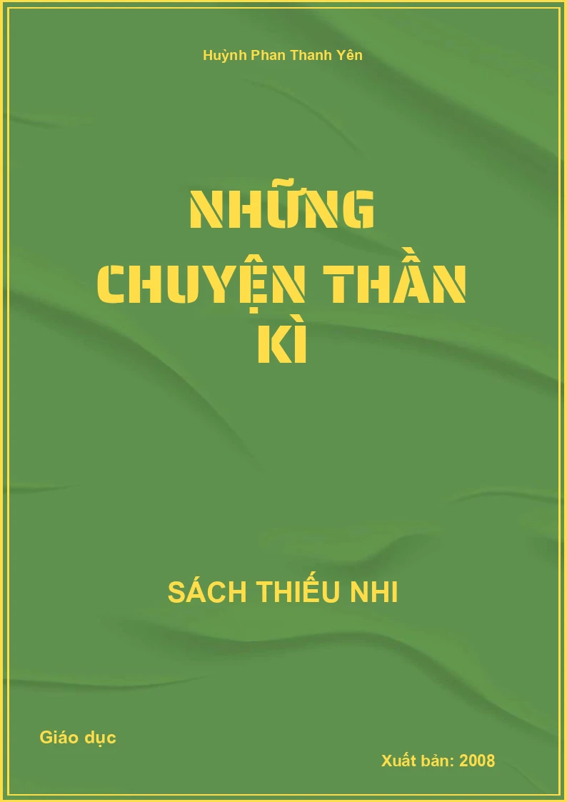 Những Chuyện Thần Kì