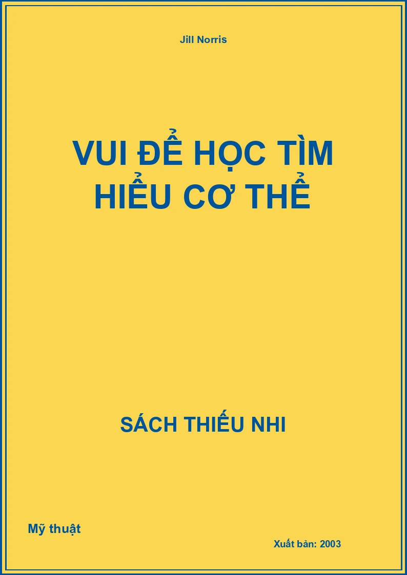 Vui để học tìm hiểu cơ thể