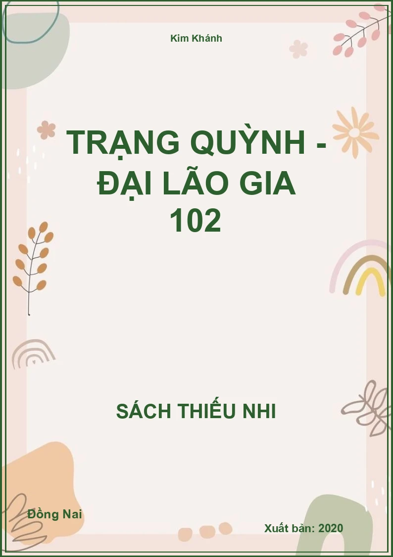 Trạng Quỳnh - đại lão gia 102