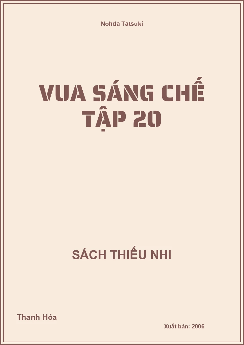 Vua Sáng Chế Tập 20