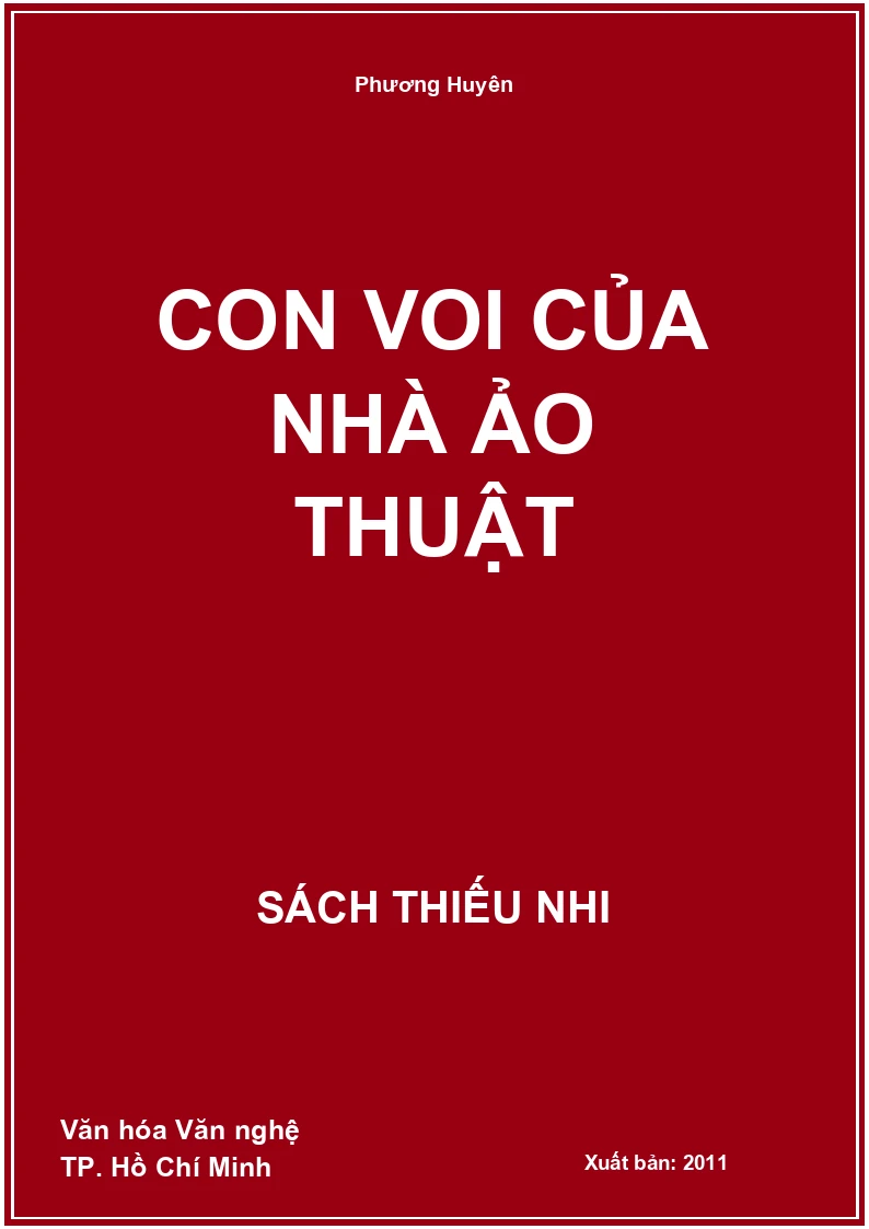 Con Voi Của Nhà Ảo Thuật