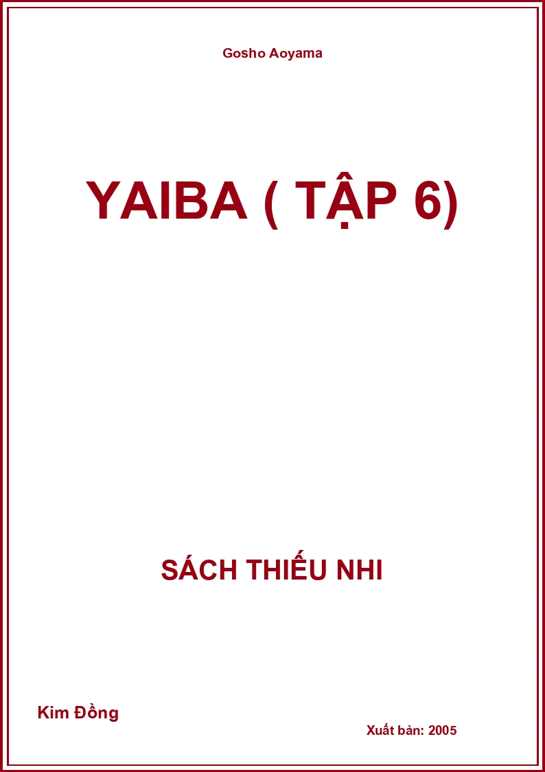 Yaiba ( Tập 6)