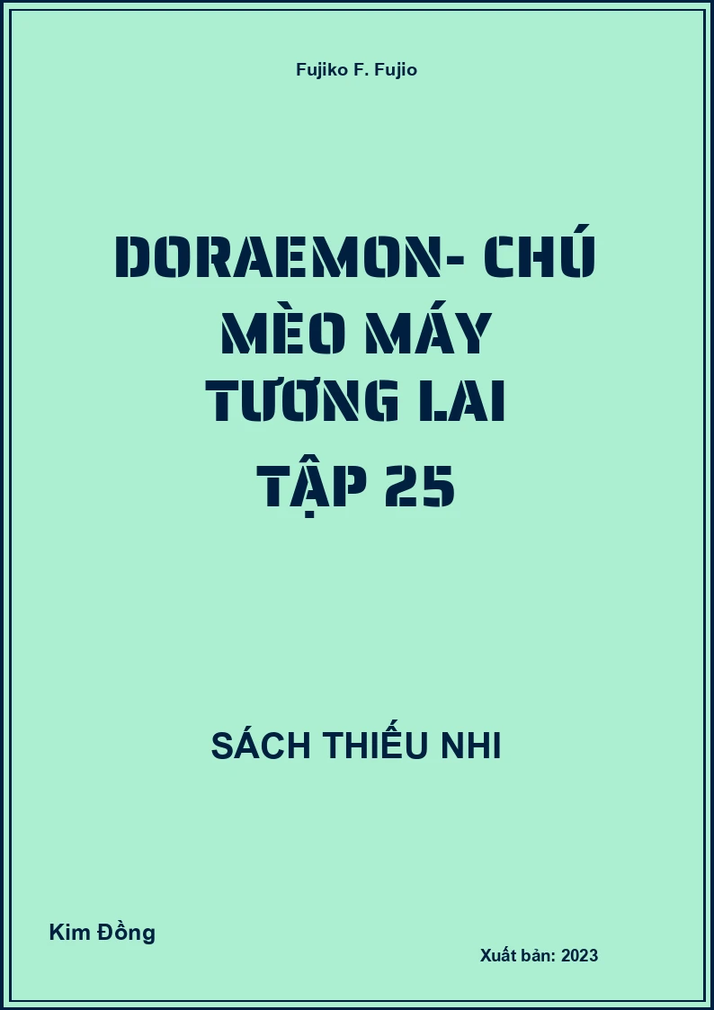 Doraemon- Chú Mèo Máy Tương Lai Tập 25