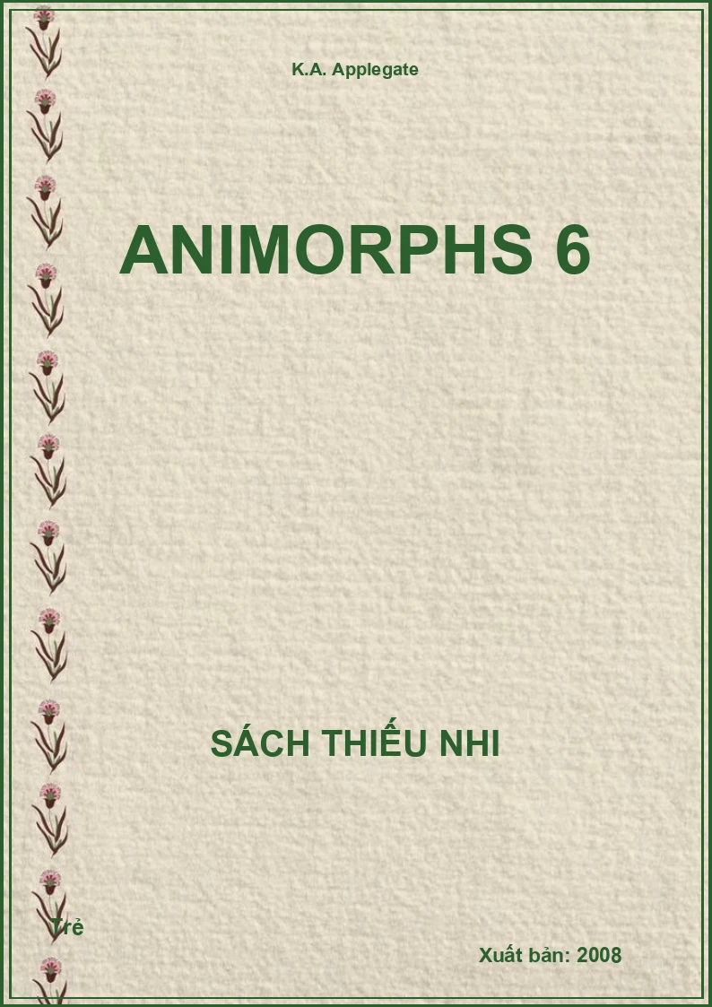 Animorphs 6