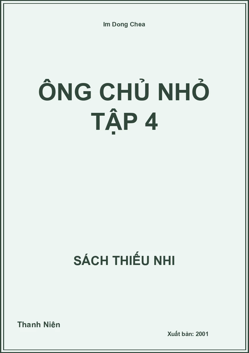 Ông Chủ Nhỏ Tập 4