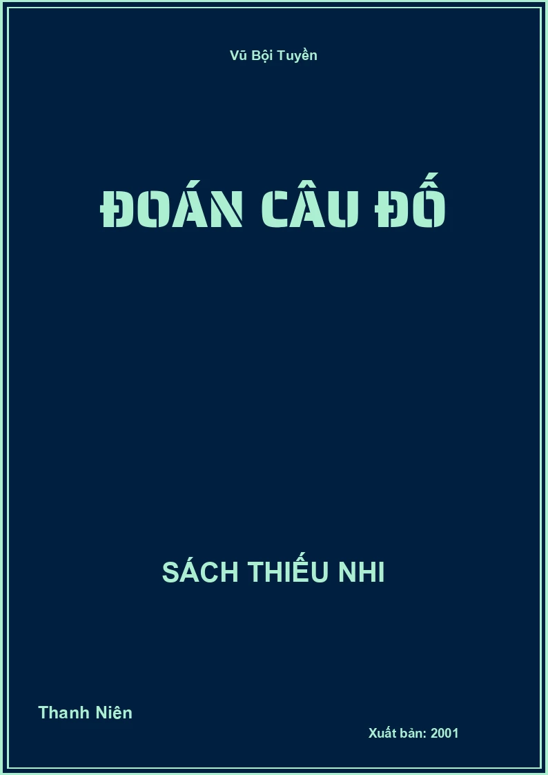 Đoán Câu Đố