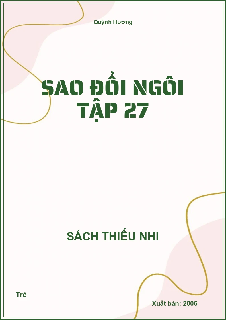 Sao Đổi Ngôi Tập 27