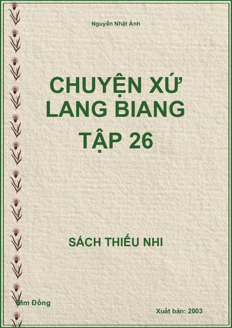 Chuyện Xứ Lang Biang Tập 26